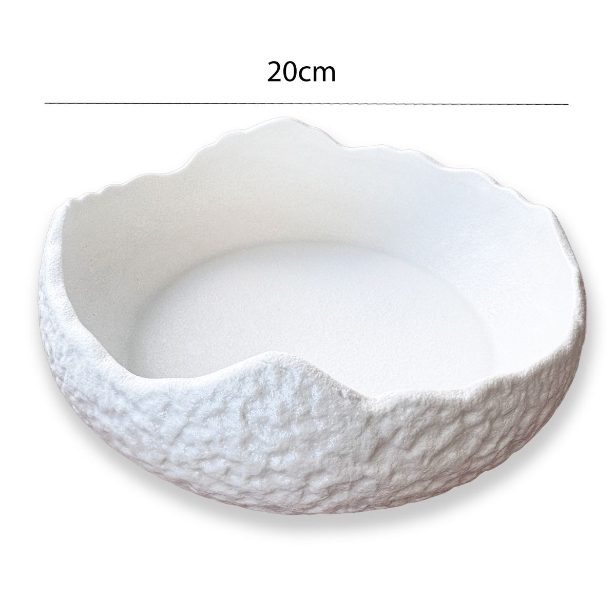 Japanese Wabi Sabi Style Ceramic Serving Bowl for Salad, Veg or Similar